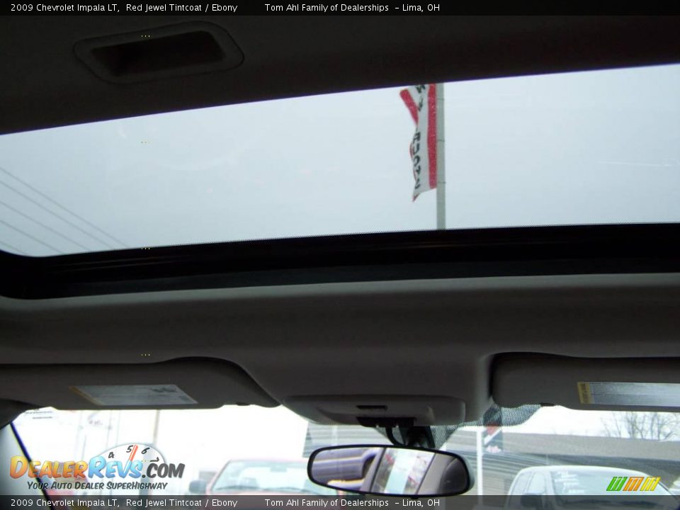 2009 Chevrolet Impala LT Red Jewel Tintcoat / Ebony Photo #17
