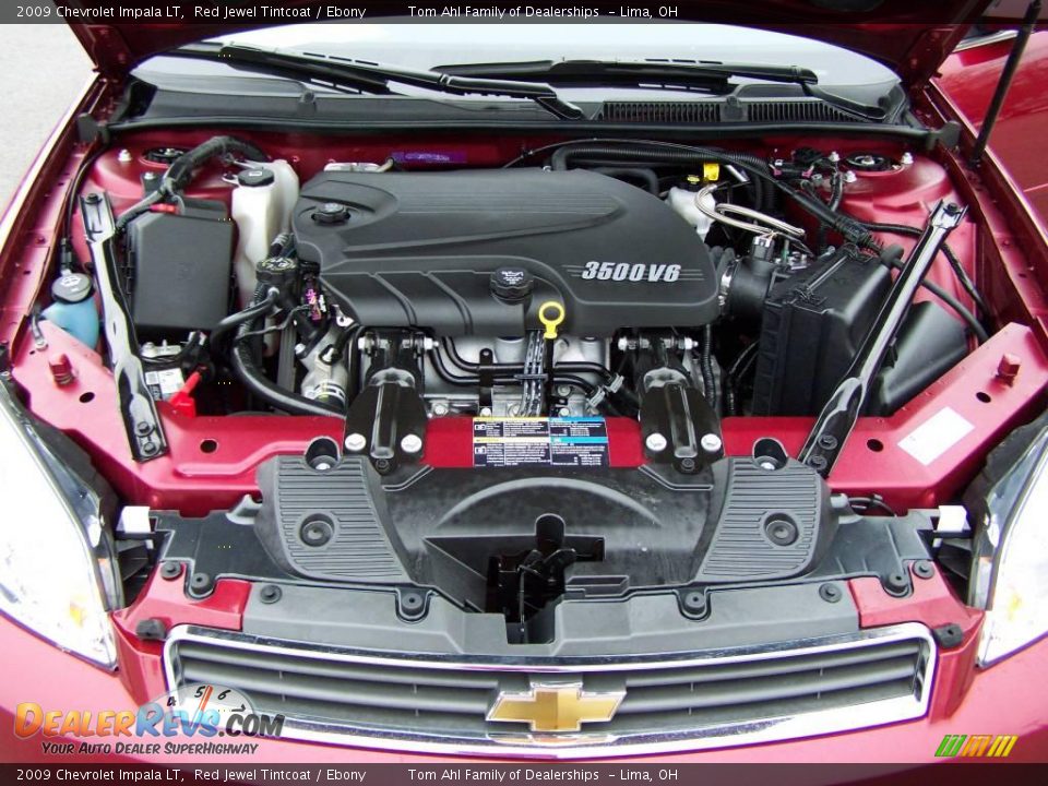 2009 Chevrolet Impala LT Red Jewel Tintcoat / Ebony Photo #18