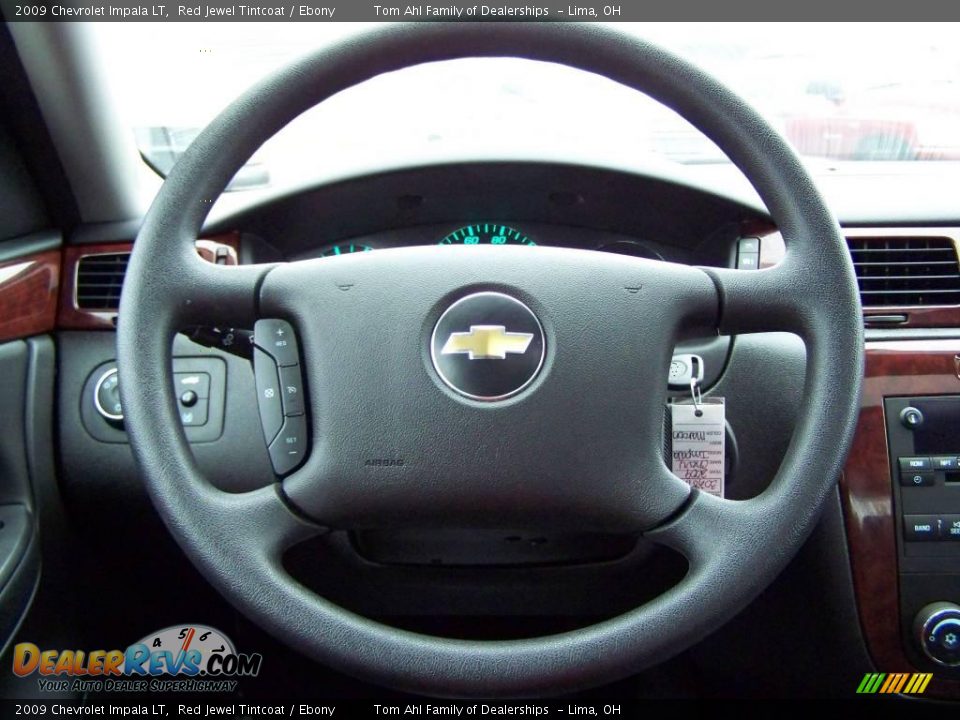 2009 Chevrolet Impala LT Red Jewel Tintcoat / Ebony Photo #20