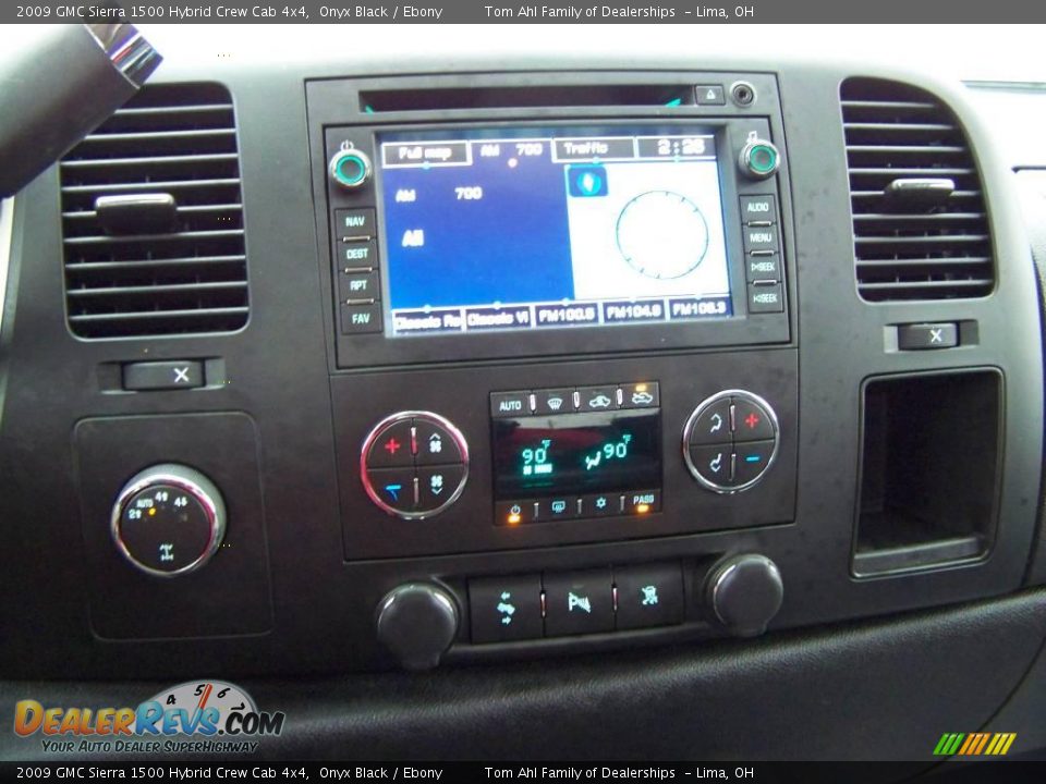 2009 GMC Sierra 1500 Hybrid Crew Cab 4x4 Onyx Black / Ebony Photo #26
