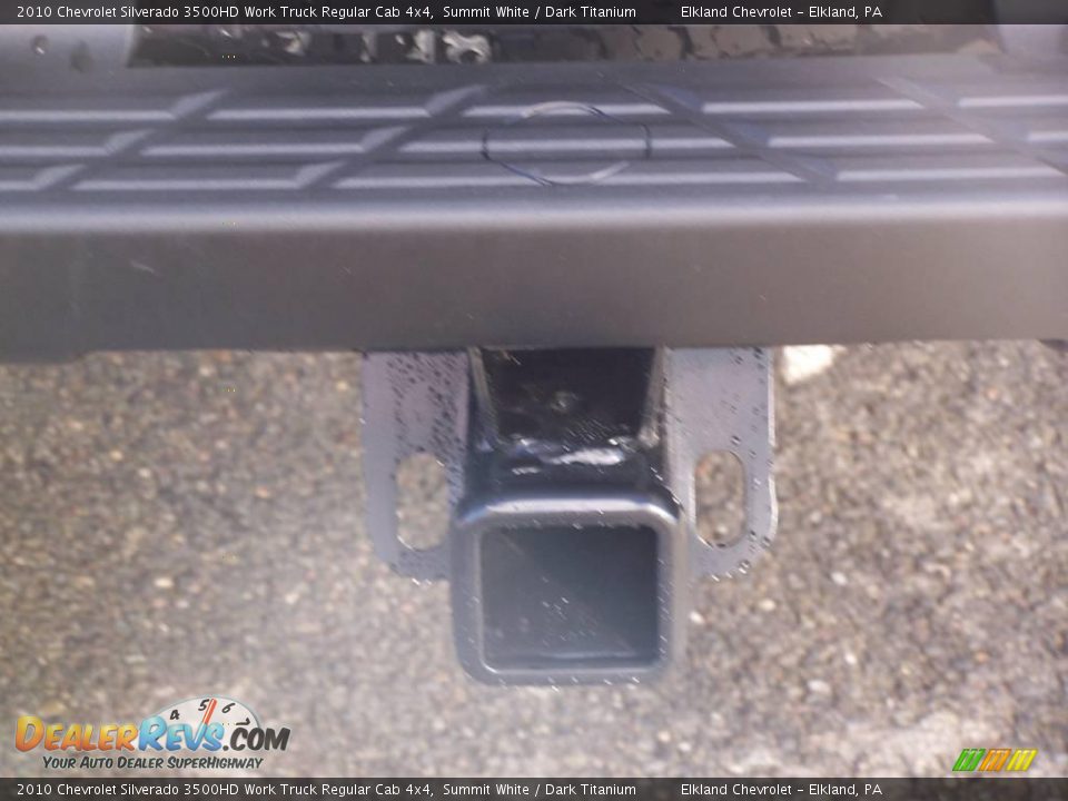 2010 Chevrolet Silverado 3500HD Work Truck Regular Cab 4x4 Summit White / Dark Titanium Photo #7
