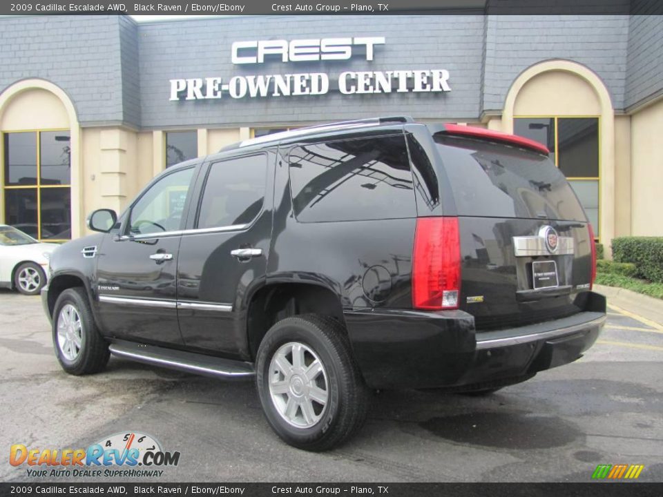 2009 Cadillac Escalade AWD Black Raven / Ebony/Ebony Photo #5
