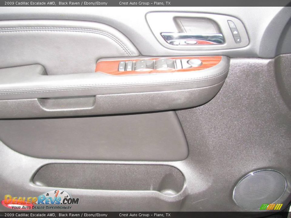 2009 Cadillac Escalade AWD Black Raven / Ebony/Ebony Photo #11