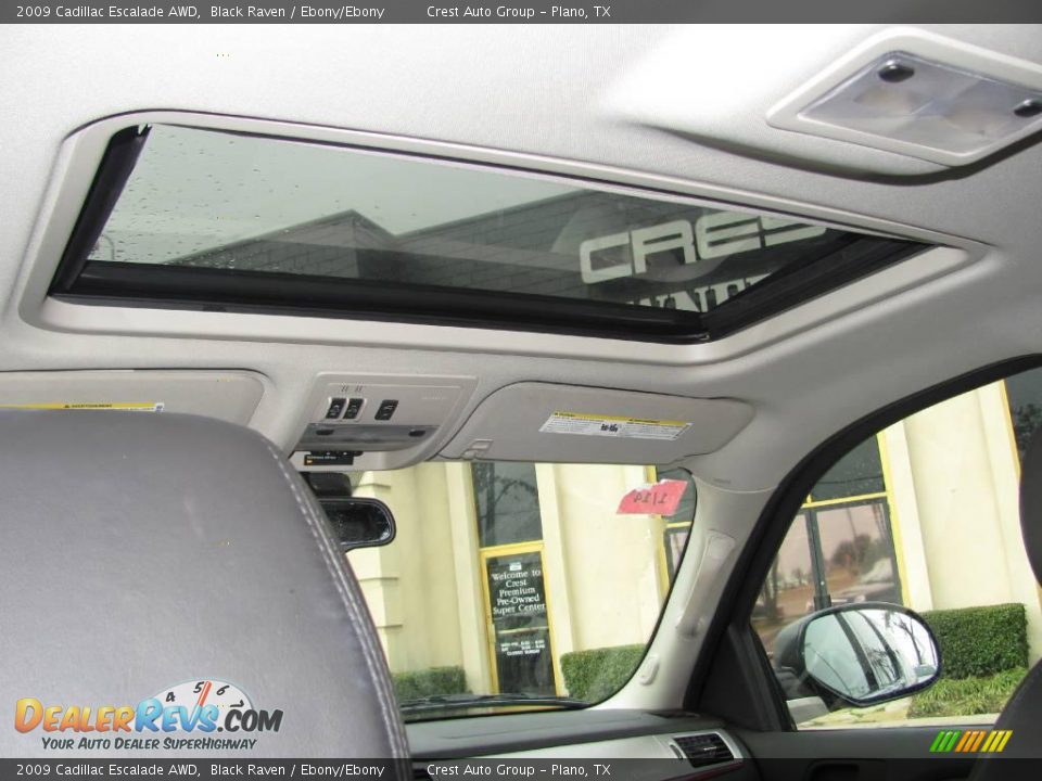 2009 Cadillac Escalade AWD Black Raven / Ebony/Ebony Photo #15