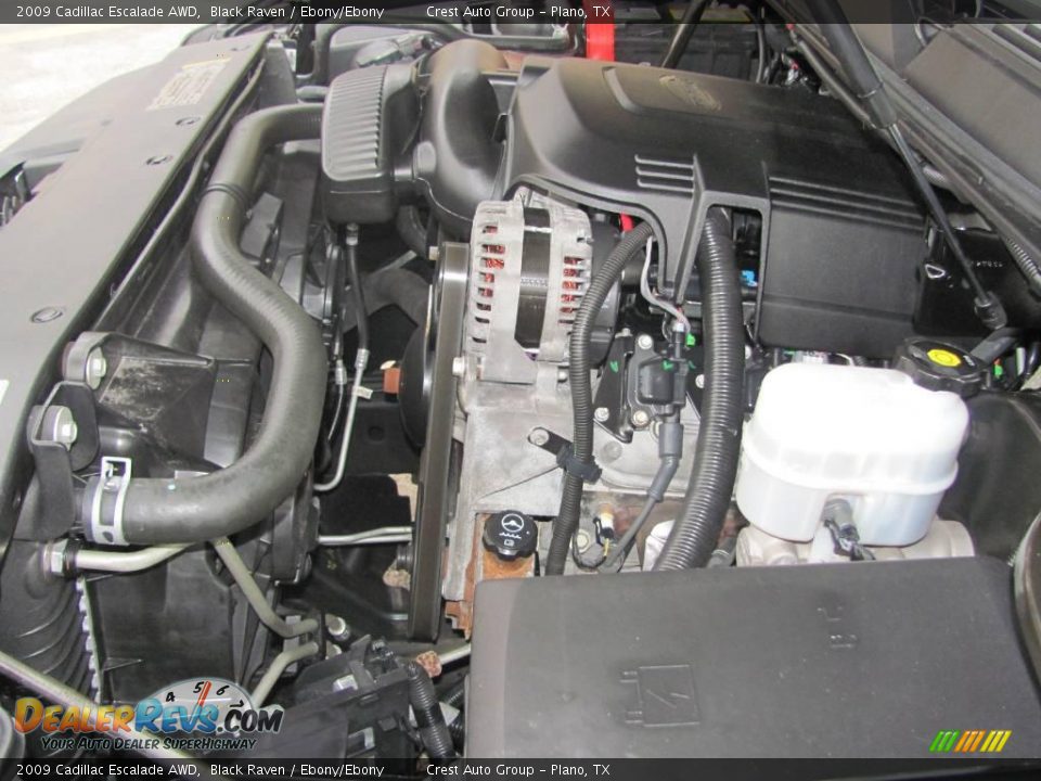 2009 Cadillac Escalade AWD Black Raven / Ebony/Ebony Photo #16
