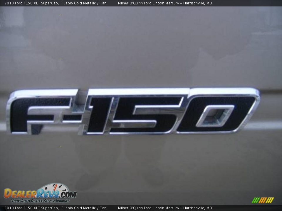 2010 Ford F150 XLT SuperCab Pueblo Gold Metallic / Tan Photo #9