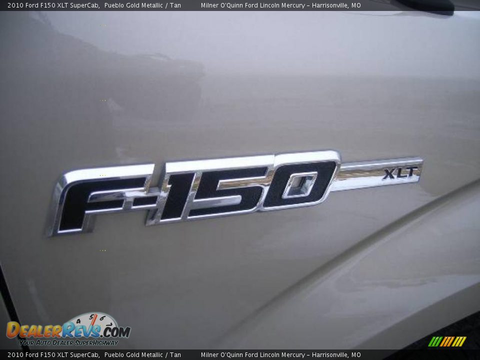 2010 Ford F150 XLT SuperCab Pueblo Gold Metallic / Tan Photo #11