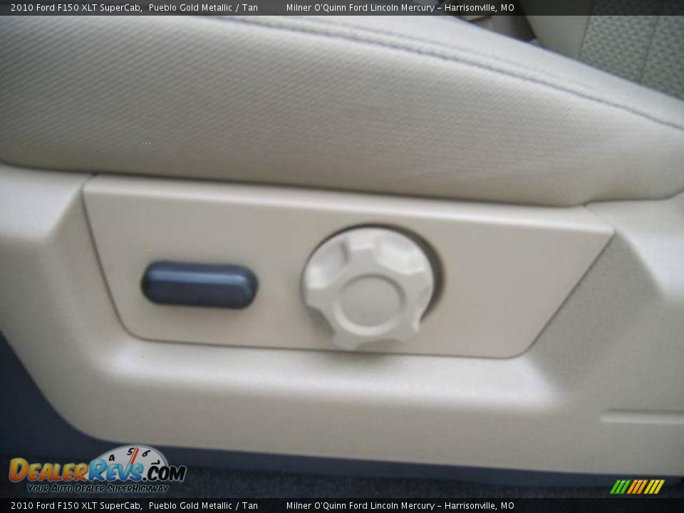2010 Ford F150 XLT SuperCab Pueblo Gold Metallic / Tan Photo #15