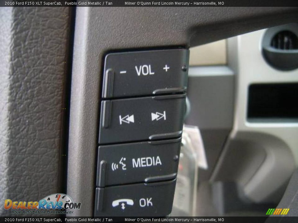 2010 Ford F150 XLT SuperCab Pueblo Gold Metallic / Tan Photo #23