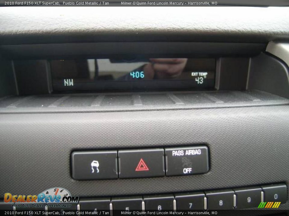 2010 Ford F150 XLT SuperCab Pueblo Gold Metallic / Tan Photo #24