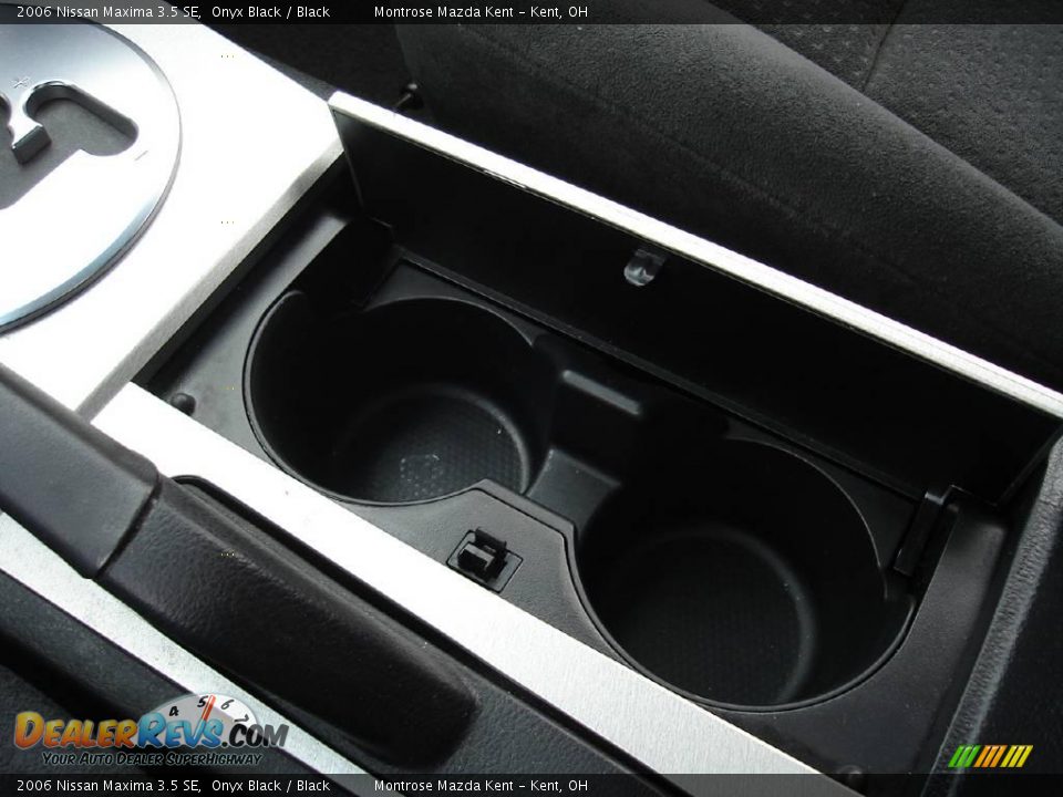 2006 Nissan Maxima 3.5 SE Onyx Black / Black Photo #33