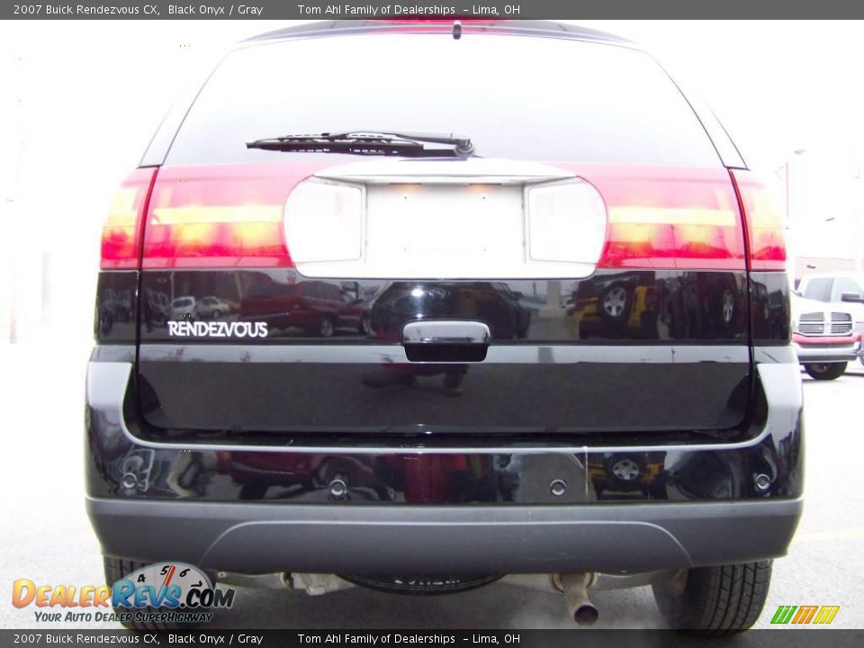 2007 Buick Rendezvous CX Black Onyx / Gray Photo #6