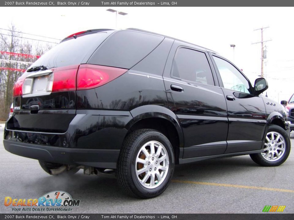 2007 Buick Rendezvous CX Black Onyx / Gray Photo #7