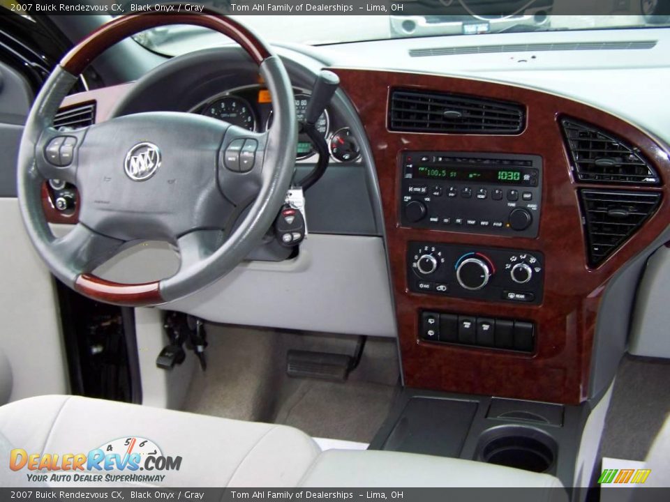 2007 Buick Rendezvous CX Black Onyx / Gray Photo #15