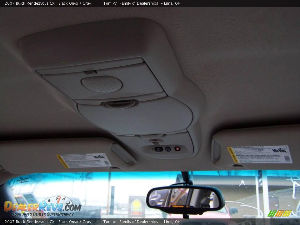 2007 Buick Rendezvous CX Black Onyx / Gray Photo #16