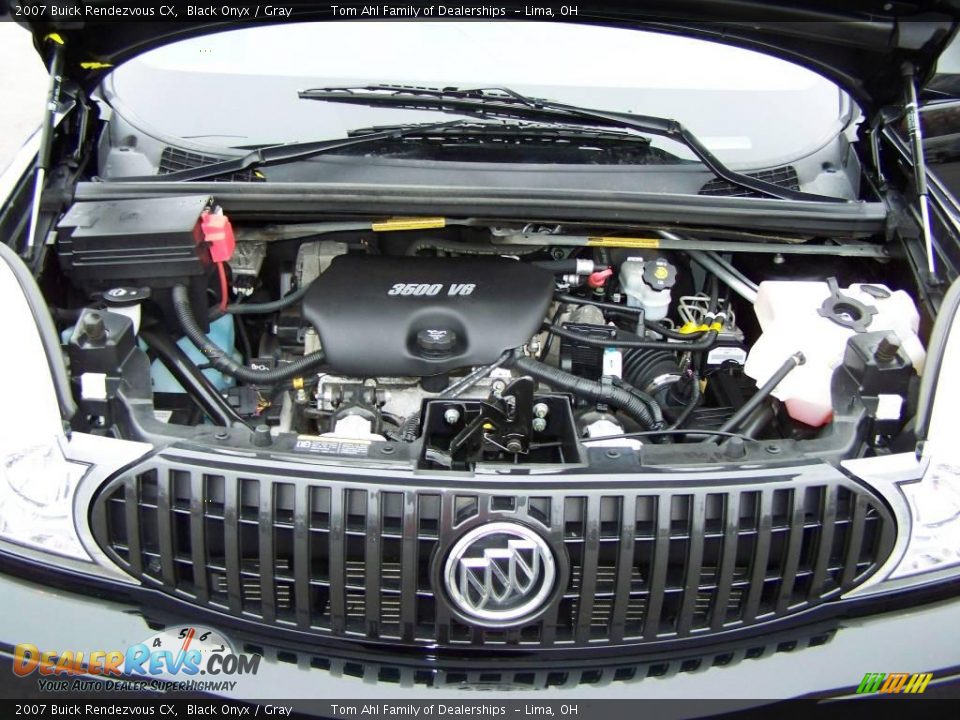 2007 Buick Rendezvous CX Black Onyx / Gray Photo #17
