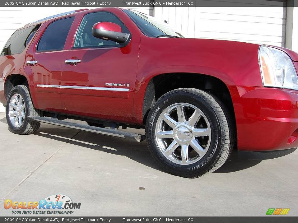 2009 GMC Yukon Denali AWD Red Jewel Tintcoat / Ebony Photo #2