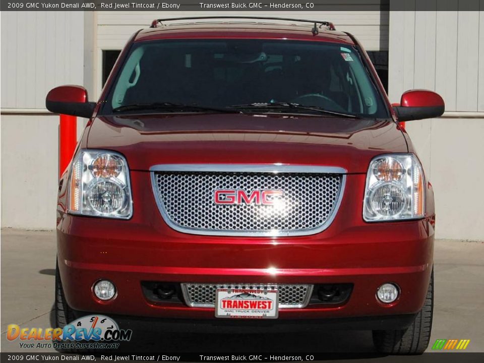 2009 GMC Yukon Denali AWD Red Jewel Tintcoat / Ebony Photo #3