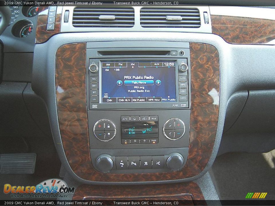 2009 GMC Yukon Denali AWD Red Jewel Tintcoat / Ebony Photo #9