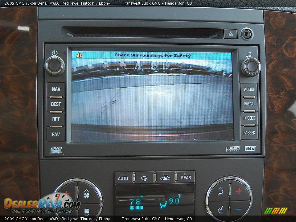 2009 GMC Yukon Denali AWD Red Jewel Tintcoat / Ebony Photo #10