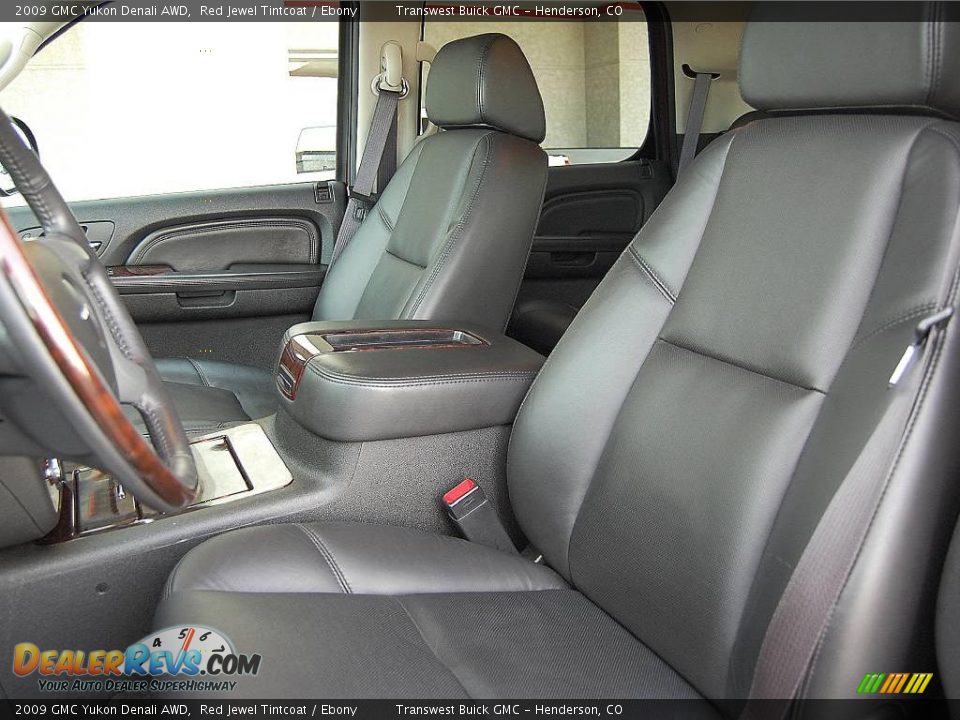 2009 GMC Yukon Denali AWD Red Jewel Tintcoat / Ebony Photo #13