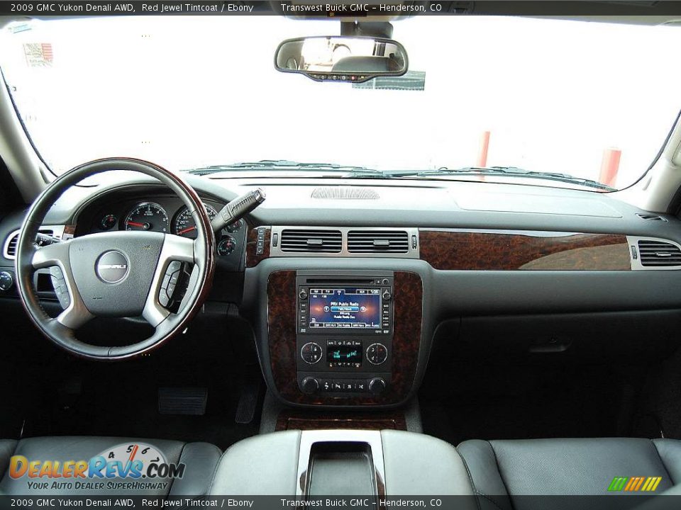 2009 GMC Yukon Denali AWD Red Jewel Tintcoat / Ebony Photo #17