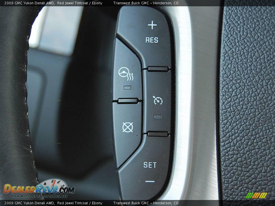 2009 GMC Yukon Denali AWD Red Jewel Tintcoat / Ebony Photo #24