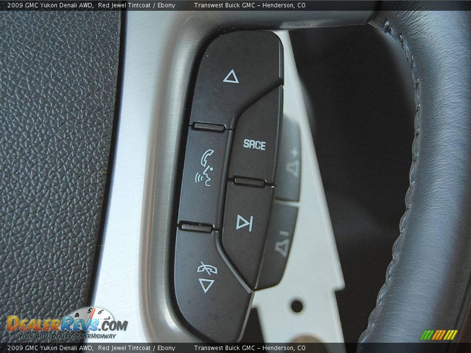 2009 GMC Yukon Denali AWD Red Jewel Tintcoat / Ebony Photo #25