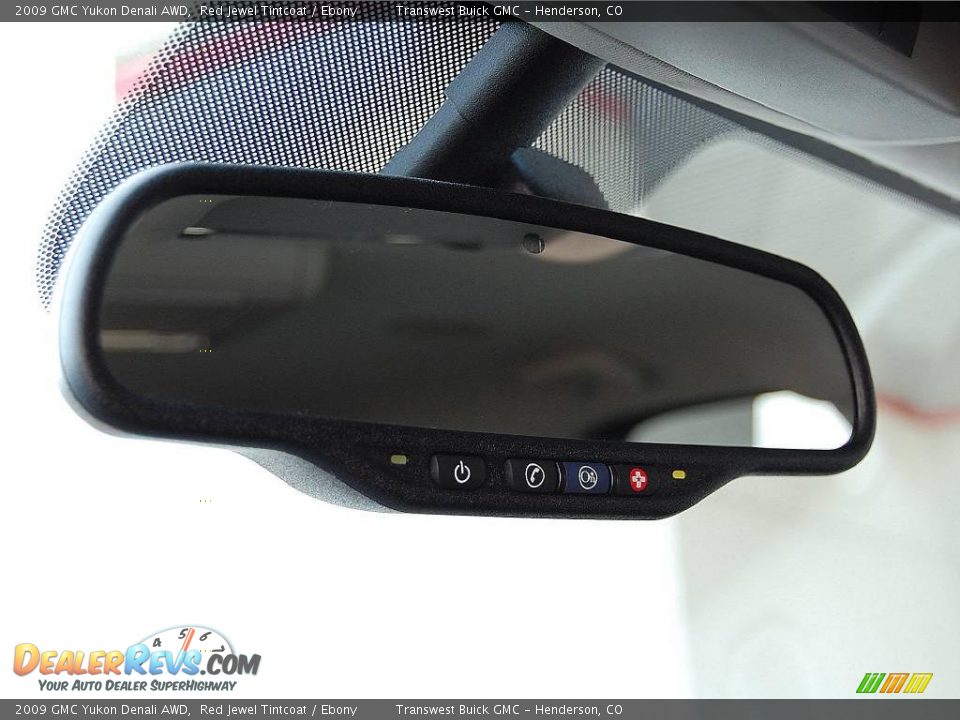 2009 GMC Yukon Denali AWD Red Jewel Tintcoat / Ebony Photo #29