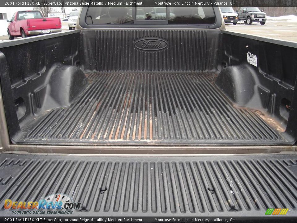 2001 Ford F150 XLT SuperCab Arizona Beige Metallic / Medium Parchment Photo #14