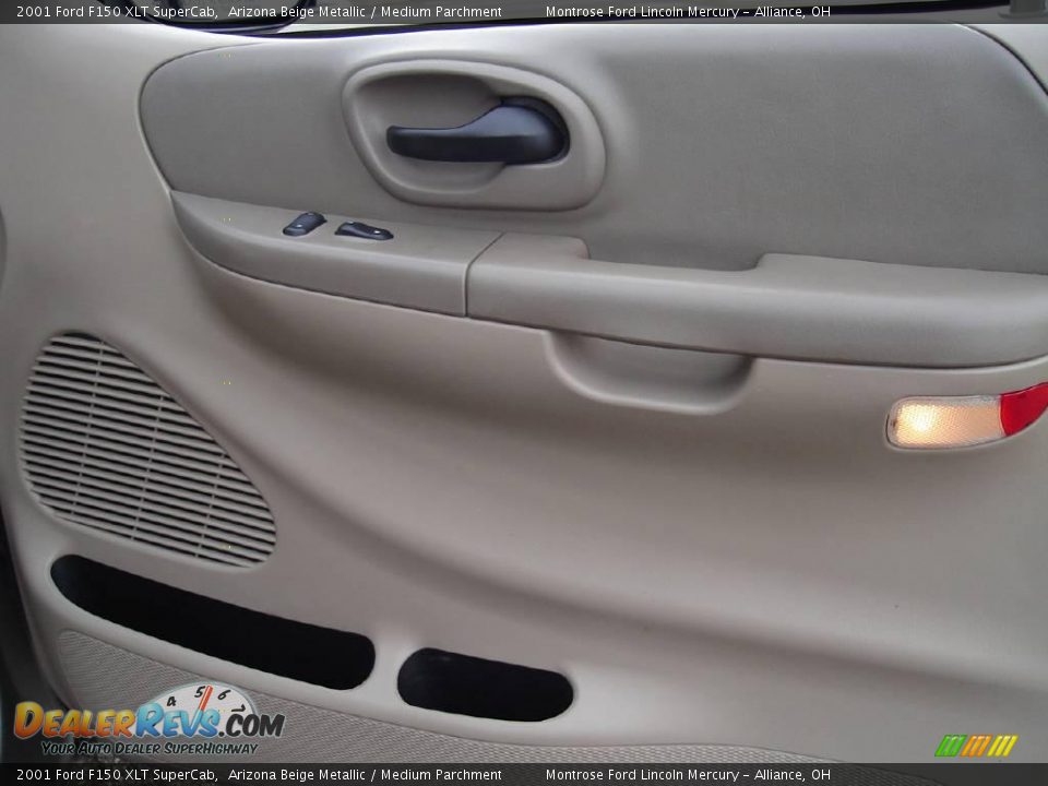 2001 Ford F150 XLT SuperCab Arizona Beige Metallic / Medium Parchment Photo #19