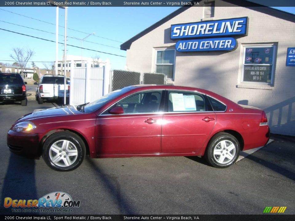 2006 Chevrolet Impala LS Sport Red Metallic / Ebony Black Photo #3