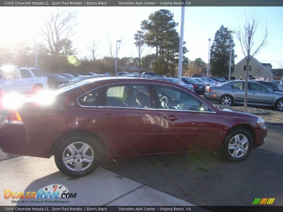 2006 Chevrolet Impala LS Sport Red Metallic / Ebony Black Photo #7