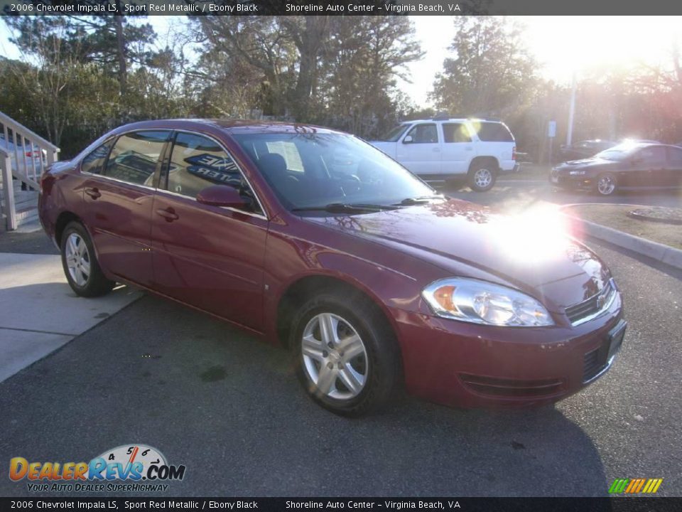 2006 Chevrolet Impala LS Sport Red Metallic / Ebony Black Photo #8