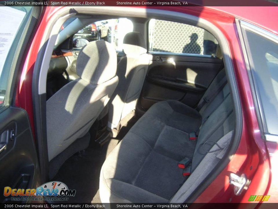 2006 Chevrolet Impala LS Sport Red Metallic / Ebony Black Photo #9