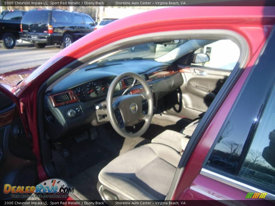2006 Chevrolet Impala LS Sport Red Metallic / Ebony Black Photo #12