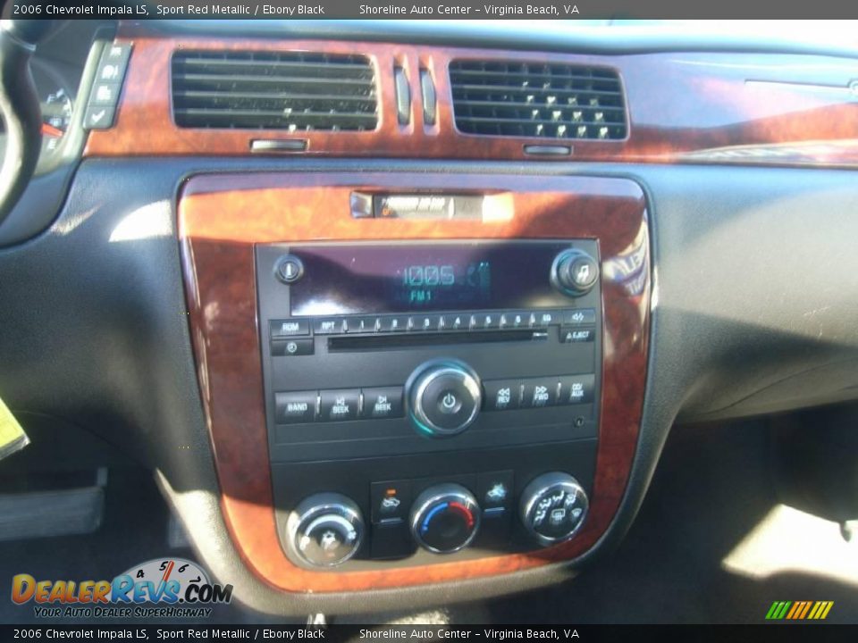 2006 Chevrolet Impala LS Sport Red Metallic / Ebony Black Photo #15