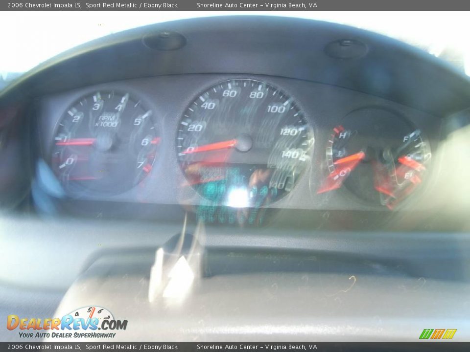 2006 Chevrolet Impala LS Sport Red Metallic / Ebony Black Photo #16