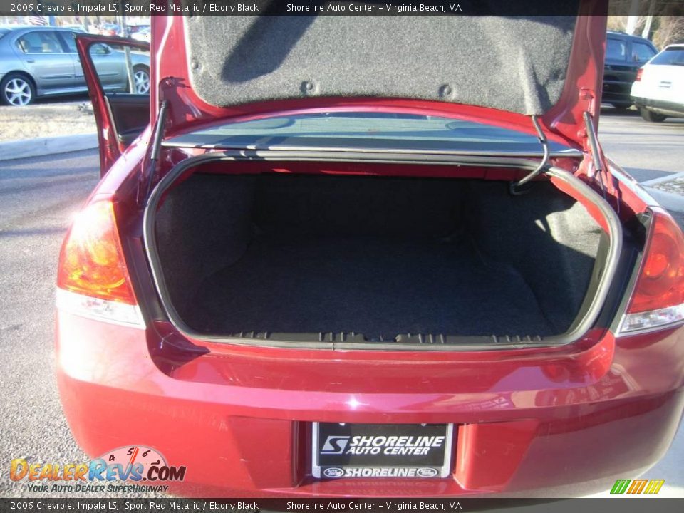 2006 Chevrolet Impala LS Sport Red Metallic / Ebony Black Photo #18