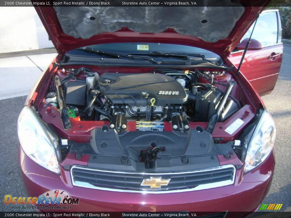 2006 Chevrolet Impala LS Sport Red Metallic / Ebony Black Photo #19