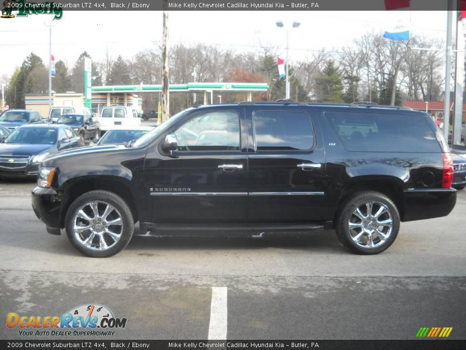 2009 Chevrolet Suburban LTZ 4x4 Black / Ebony Photo #6