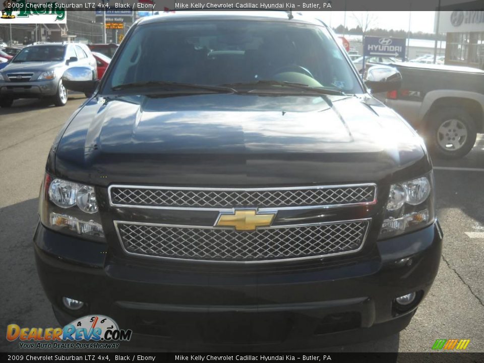 2009 Chevrolet Suburban LTZ 4x4 Black / Ebony Photo #15