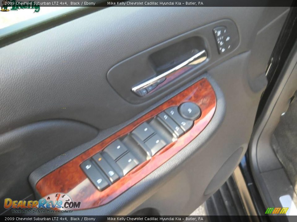 2009 Chevrolet Suburban LTZ 4x4 Black / Ebony Photo #16