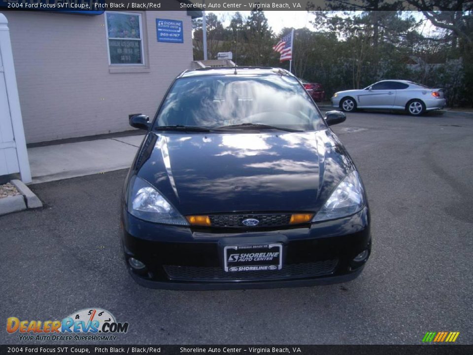 2004 Ford Focus SVT Coupe Pitch Black / Black/Red Photo #1