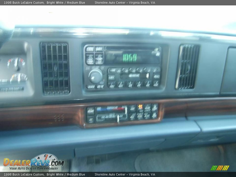 1998 Buick LeSabre Custom Bright White / Medium Blue Photo #16