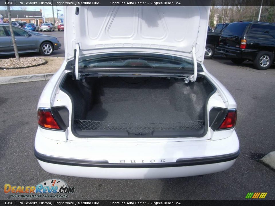 1998 Buick LeSabre Custom Bright White / Medium Blue Photo #21