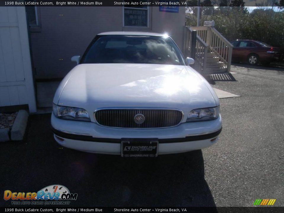 1998 Buick LeSabre Custom Bright White / Medium Blue Photo #23