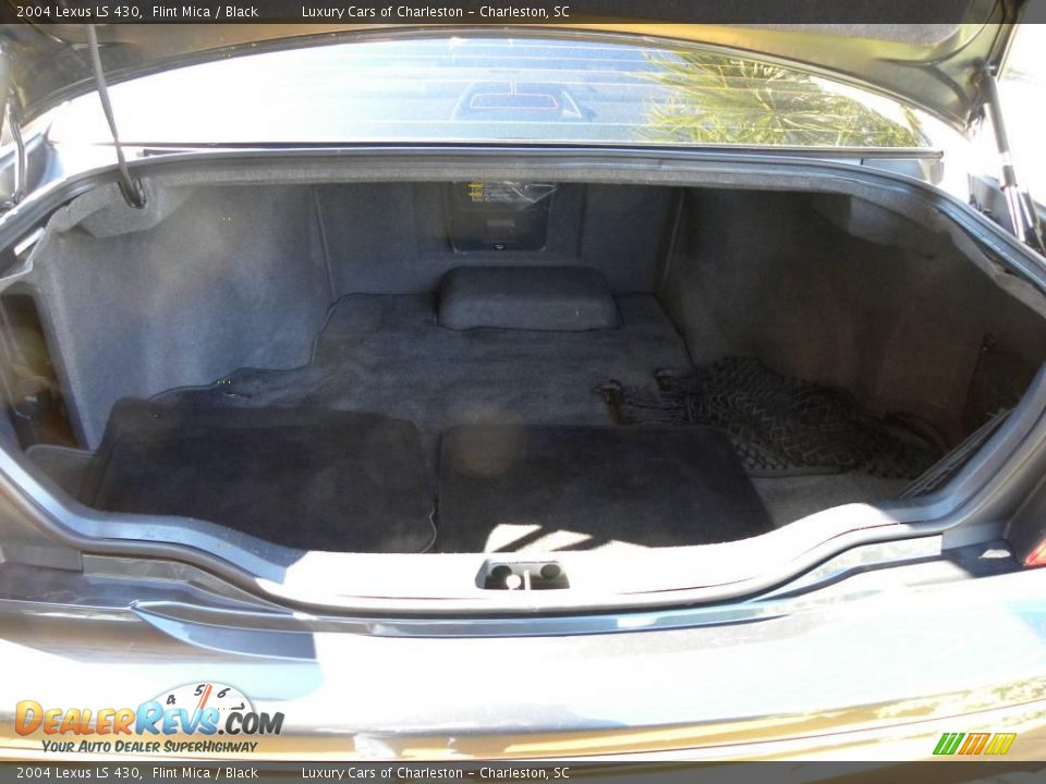 2004 Lexus LS 430 Flint Mica / Black Photo #14