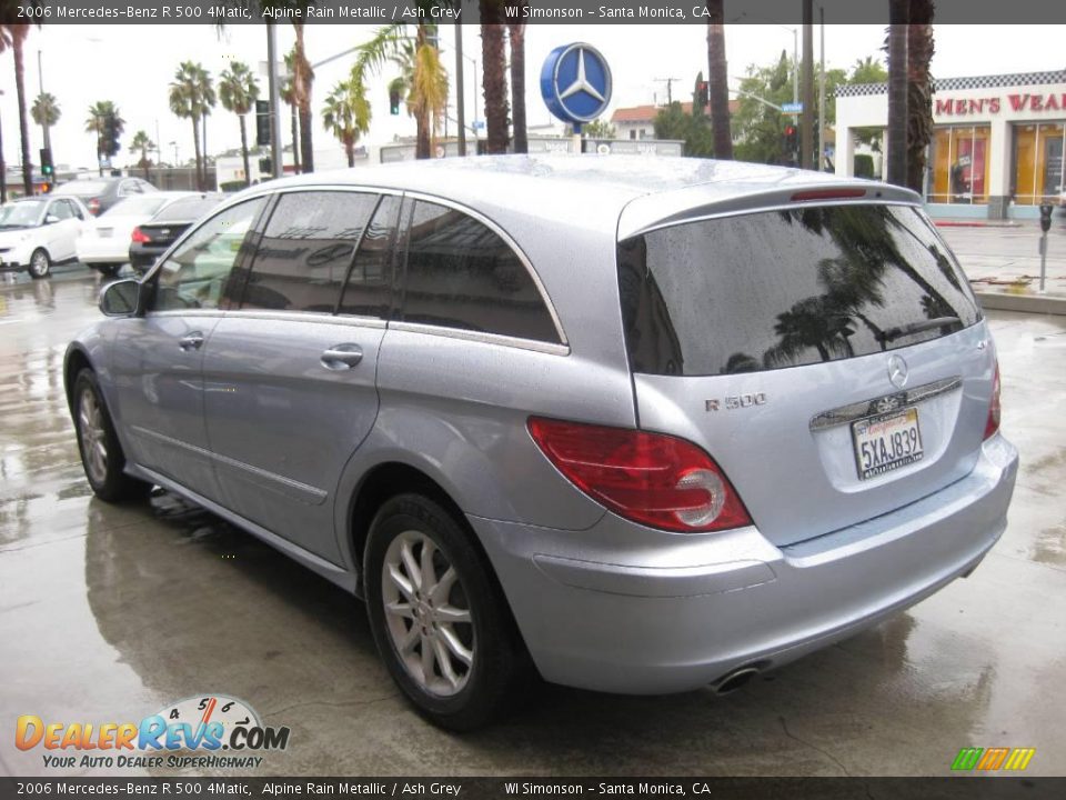 2006 Mercedes-Benz R 500 4Matic Alpine Rain Metallic / Ash Grey Photo #7