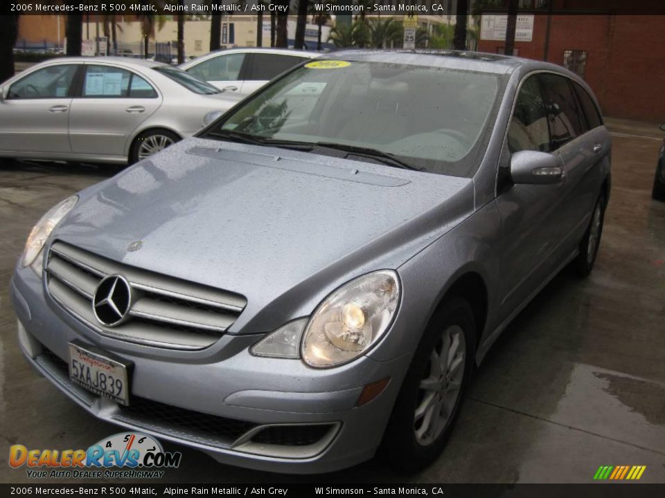 2006 Mercedes-Benz R 500 4Matic Alpine Rain Metallic / Ash Grey Photo #9